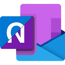 Image Microsoft Office Outlook et OneNote